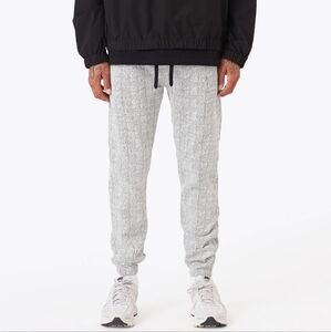 Zanerobe‎ Sureshot White Joggers Sz 30 Men's Honeycomb Texture NWT